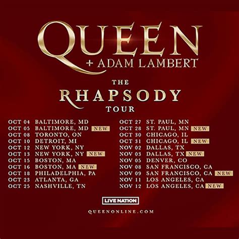 queen + adam lambert tour 2024 deutschland|queen rhapsody tour 2023.